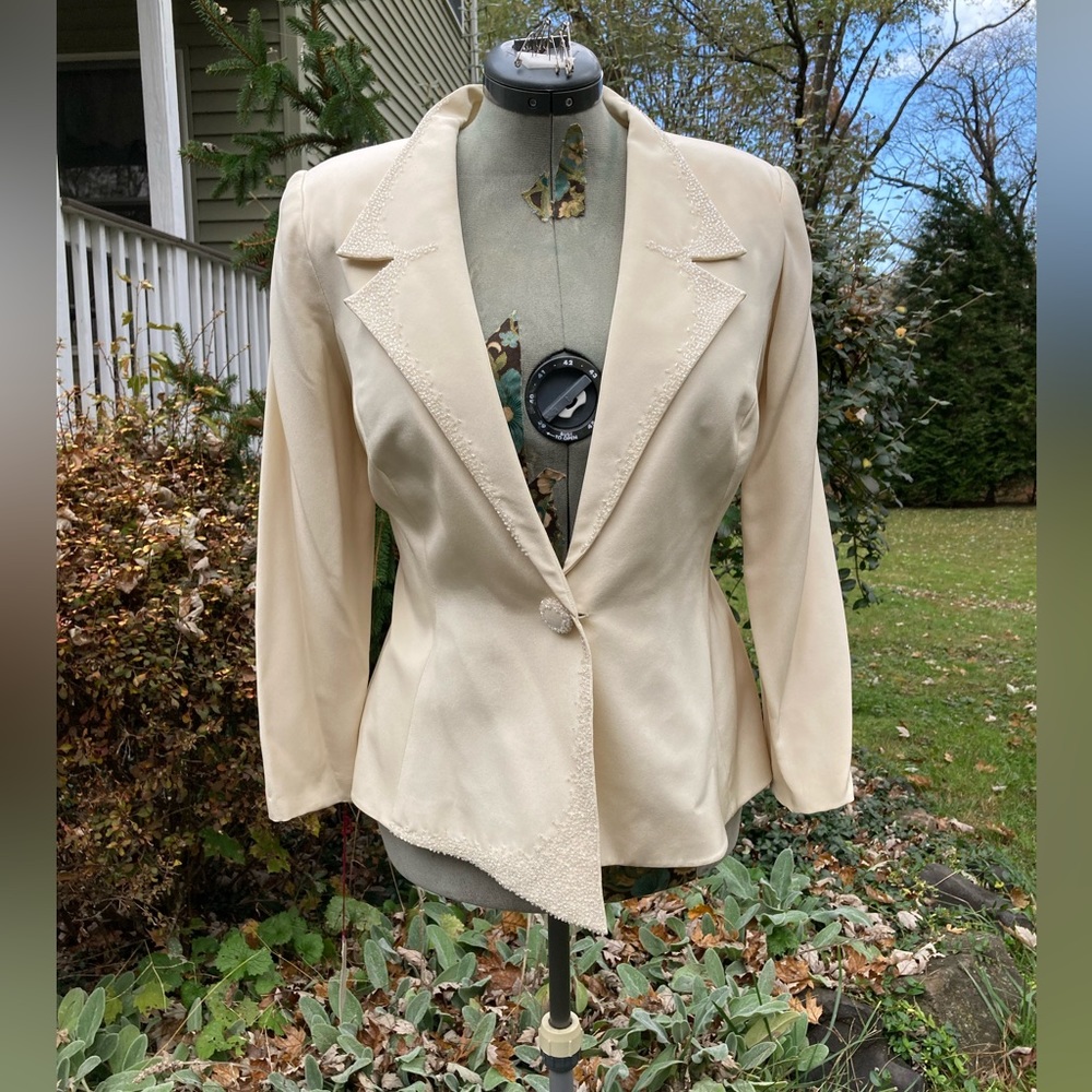 RARE CRYSTAL ✨ Daymor vintage blazer jacket NWT - Picture 3 of 16
